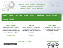 Tablet Screenshot of jpcomputers.nl